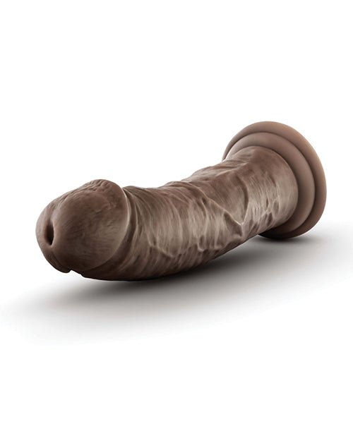Blush Dr. Skin Plus 8" Posable Dildo - Chocolate | Shop Lowest Prices at fonlove.shop