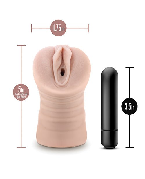 Blush EnLust Pussy Stroker w/Vibrating Bullet - Ayumi | Shop Lowest Prices at fonlove.shop