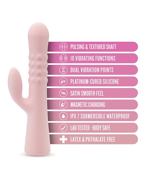 Blush Jaymie Rabbit Vibrator | Shop Lowest Prices at fonlove.shop