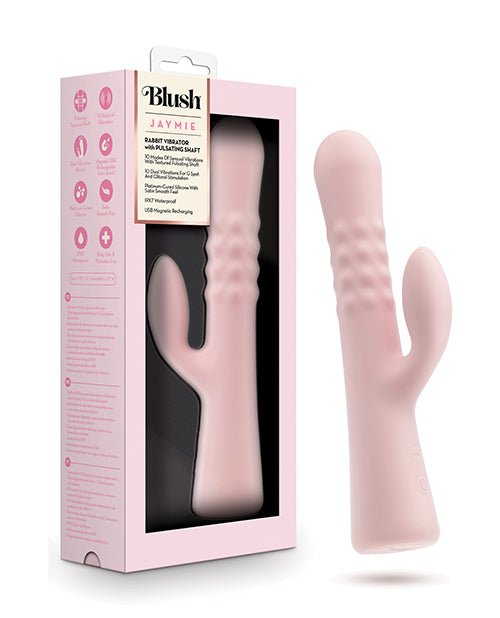 Blush Jaymie Rabbit Vibrator | Shop Lowest Prices at fonlove.shop