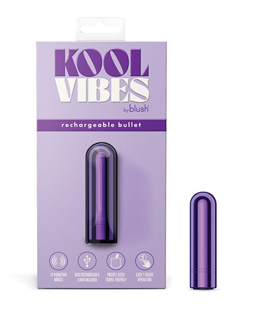 Blush Kool Vibes Mini Rechargeable Bullet | Shop Lowest Prices at fonlove.shop