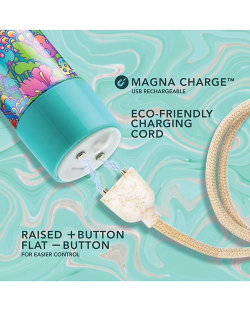 Blush Limited Addiction Utopia 7" Rechargeable Vibe - Aqua | Shop Lowest Prices at fonlove.shop