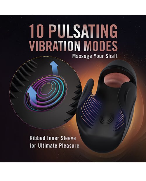 Blush M For Men - Lickety Split - Vibrating Penis Head Stimulator - Black | Shop Lowest Prices at fonlove.shop