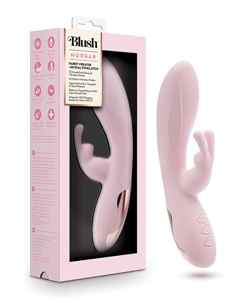 Blush Morgan Rabbit Vibrator | Shop Lowest Prices at fonlove.shop