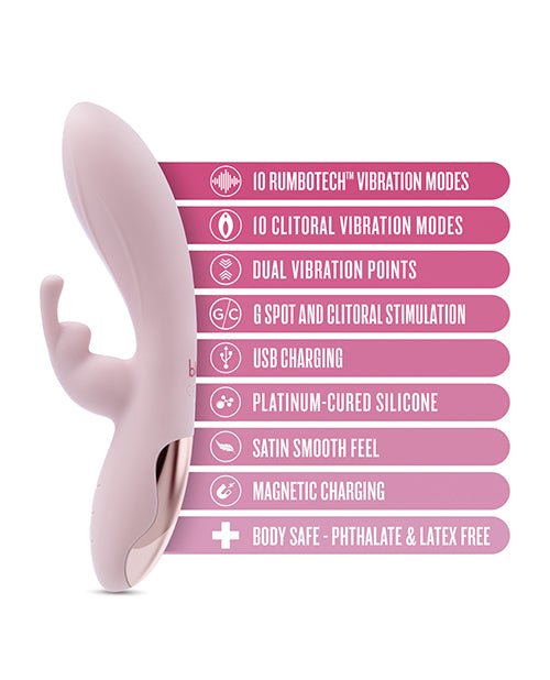 Blush Morgan Rabbit Vibrator | Shop Lowest Prices at fonlove.shop