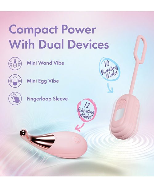 Blush Play With Me Wanderlust 4 Piece Vibrator Set - Pink | Shop Lowest Prices at fonlove.shop
