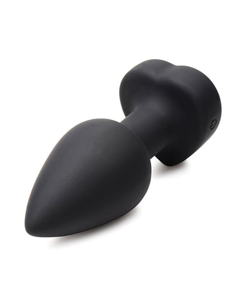 Booty Sparks 28X Silicone Vibrating Red Heart Anal Plug w/Remote - Small | Shop Lowest Prices at fonlove.shop