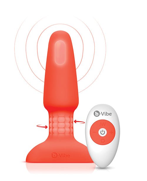 BVibe Rimming Plug 2 in Orange | Shop Lowest Prices at fonlove.shop