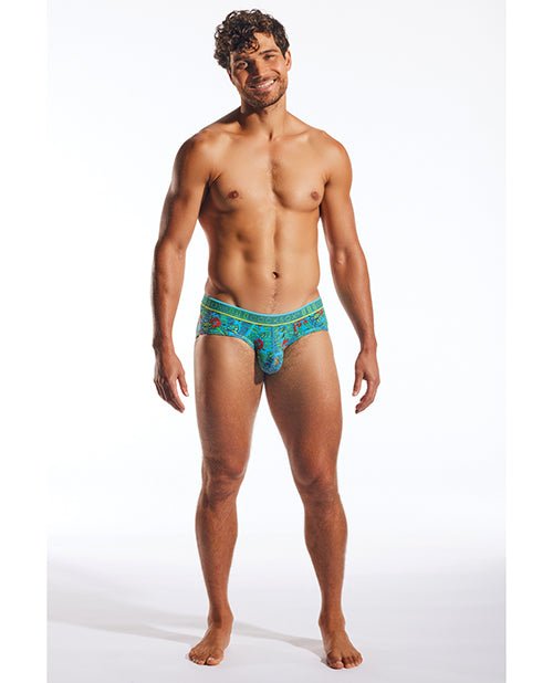 Cocksox Contour Pouch Sports Brief - Multi - Color Tiki XL | Shop Lowest Prices at fonlove.shop