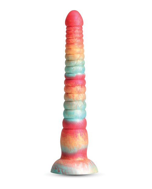 Colours Stacked 9" Dildo - Red/Gold | Shop Lowest Prices at fonlove.shop