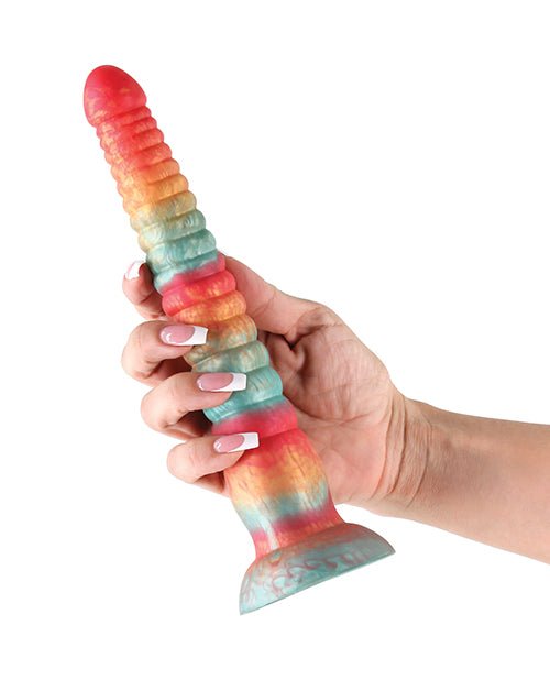 Colours Stacked 9" Dildo - Red/Gold | Shop Lowest Prices at fonlove.shop