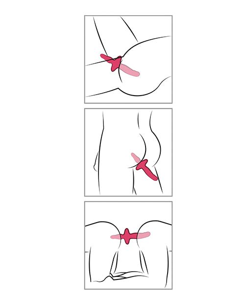 Couples Choice 2in1 Vaginal & Anal Vibrator - Pink | Shop Lowest Prices at fonlove.shop