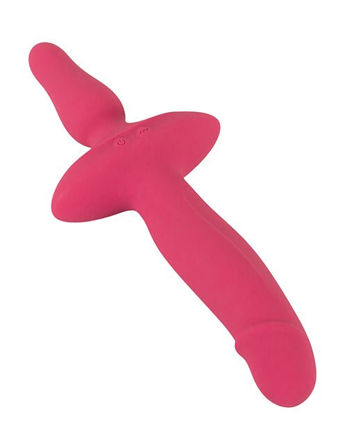 Couples Choice 2in1 Vaginal & Anal Vibrator - Pink | Shop Lowest Prices at fonlove.shop