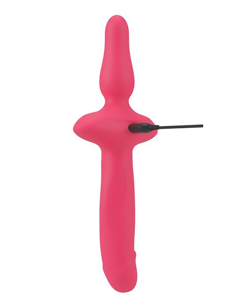 Couples Choice 2in1 Vaginal & Anal Vibrator - Pink | Shop Lowest Prices at fonlove.shop