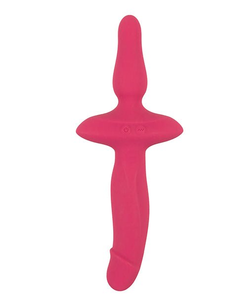 Couples Choice 2in1 Vaginal & Anal Vibrator - Pink | Shop Lowest Prices at fonlove.shop