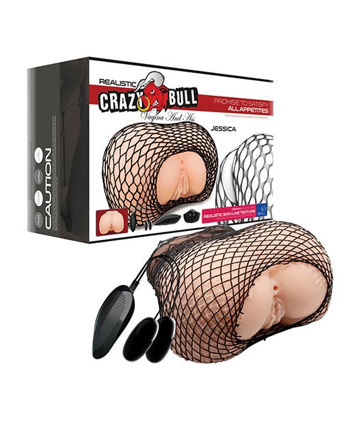 Crazy Bull Anal & Vagina Masturbator - Ivory | Shop Lowest Prices at fonlove.shop