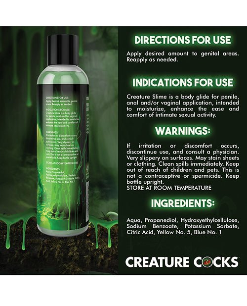 Creature Cocks - Creature Slime Green Slime Water - Based Lubricant 8oz | Shop Lowest Prices at fonlove.shop