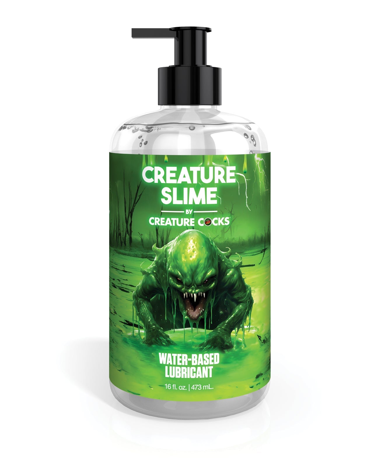 Creature Cocks - Creature Slime Water - Based Lubricant 16 oz | Shop Lowest Prices at fonlove.shop