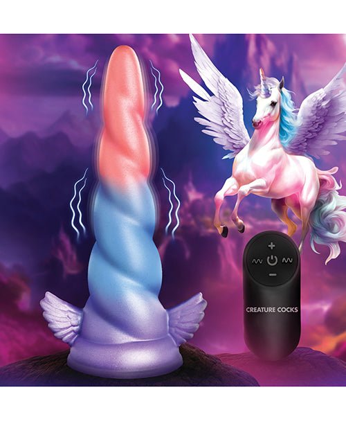 Creature Cocks - Deluxe Dream Rider Vibrating Unicorn Silicone Dildo | Shop Lowest Prices at fonlove.shop