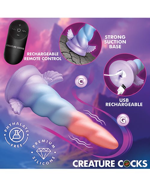 Creature Cocks - Deluxe Dream Rider Vibrating Unicorn Silicone Dildo | Shop Lowest Prices at fonlove.shop