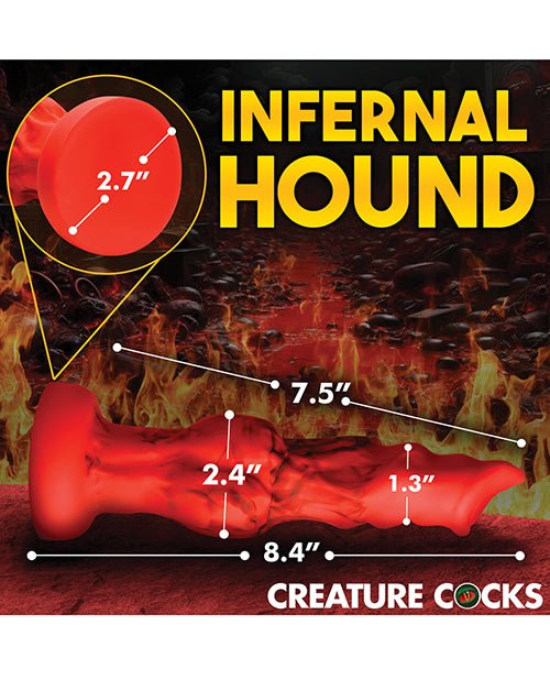 Creature Cocks Fire Hound Silicone Dildo | Shop Lowest Prices at fonlove.shop