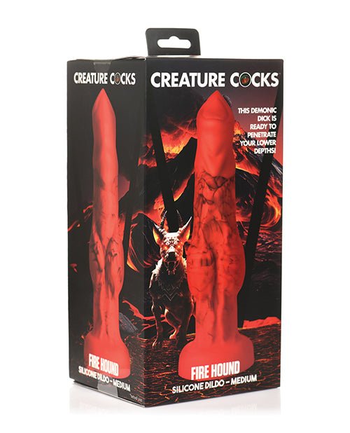 Creature Cocks Fire Hound Silicone Dildo | Shop Lowest Prices at fonlove.shop