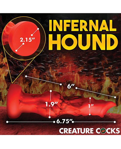 Creature Cocks Fire Hound Silicone Dildo | Shop Lowest Prices at fonlove.shop