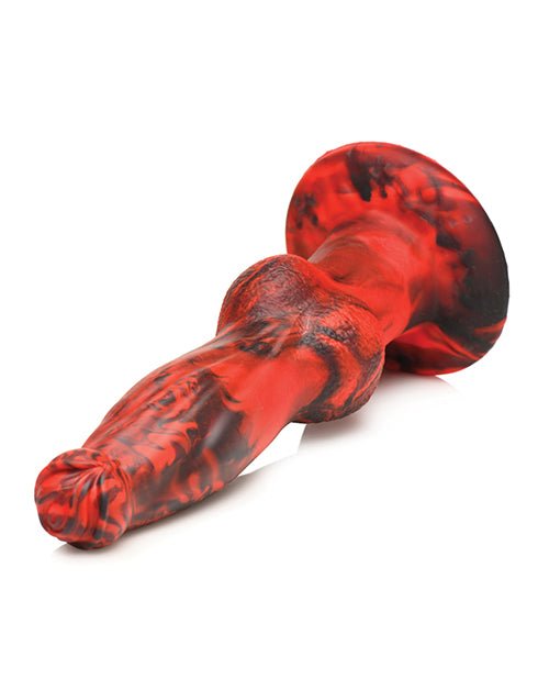Creature Cocks Hell - Wolf Thrusting & Vibrating Silicone Dildo | Shop Lowest Prices at fonlove.shop