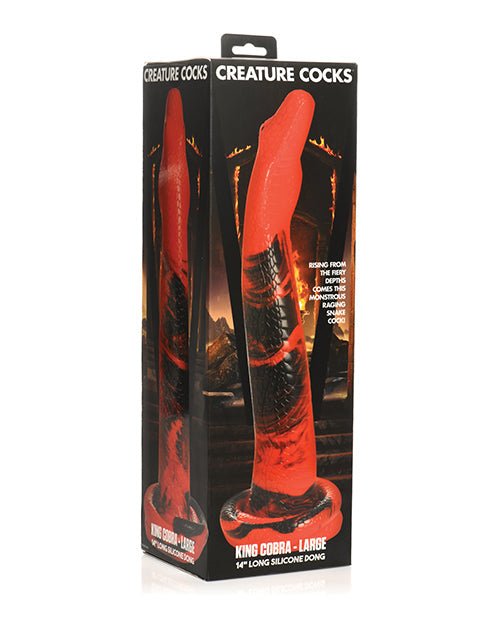 Creature Cocks King Cobra Large Silicone Dildo | Shop Lowest Prices at fonlove.shop