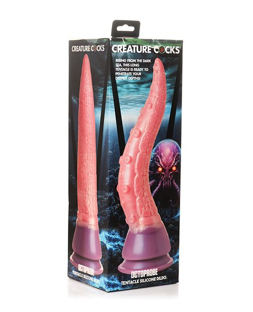 Creature Cocks Octoprobe Tentacle Silicone Dildo - Pink/Purple | Shop Lowest Prices at fonlove.shop