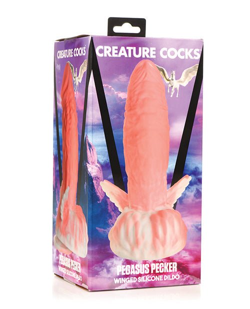 Creature Cocks Pegasus Pecker Winged Silicone Dildo | Shop Lowest Prices at fonlove.shop