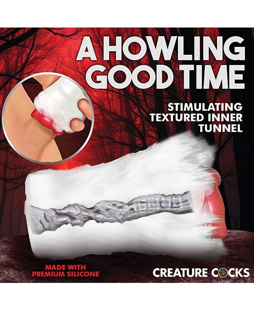 Creature Cocks Snow She - Wolf Silicone Stroker | Shop Lowest Prices at fonlove.shop