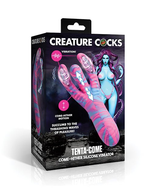 Creature Cocks Tenta - Come Come - Hither Tentacle Silicone Vibrator | Shop Lowest Prices at fonlove.shop