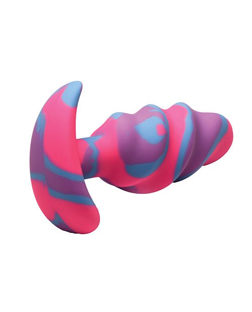 Creature Cocks - Unicorn Swirl Silicone Butt Plug - Medium | Shop Lowest Prices at fonlove.shop