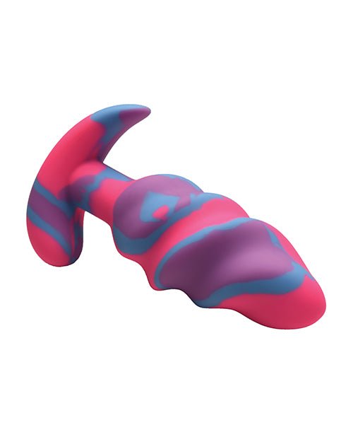 Creature Cocks - Unicorn Swirl Silicone Butt Plug - Medium | Shop Lowest Prices at fonlove.shop