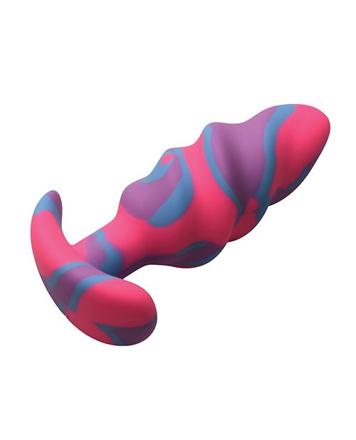 Creature Cocks - Unicorn Swirl Silicone Butt Plug - Medium | Shop Lowest Prices at fonlove.shop