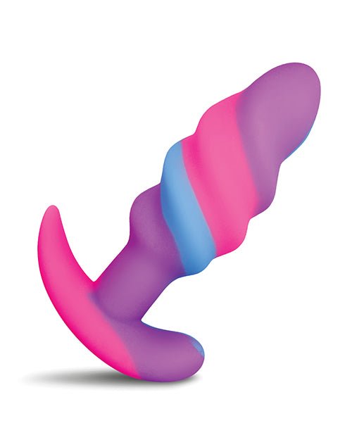 Creature Cocks - Unicorn Swirl Silicone Butt Plug - Small | Shop Lowest Prices at fonlove.shop