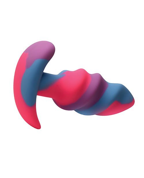 Creature Cocks - Unicorn Swirl Silicone Butt Plug - Small | Shop Lowest Prices at fonlove.shop