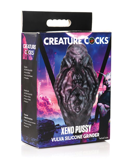 Creature Cocks Xeno Pussy Vulva Silicone Grinder - Multi Color | Shop Lowest Prices at fonlove.shop