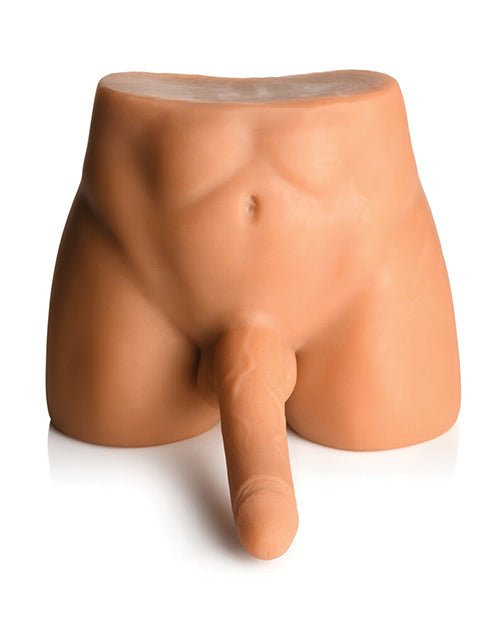 Curve Toys Jock Male Masturbator w/Thrusting Dildo | Shop Lowest Prices at fonlove.shop