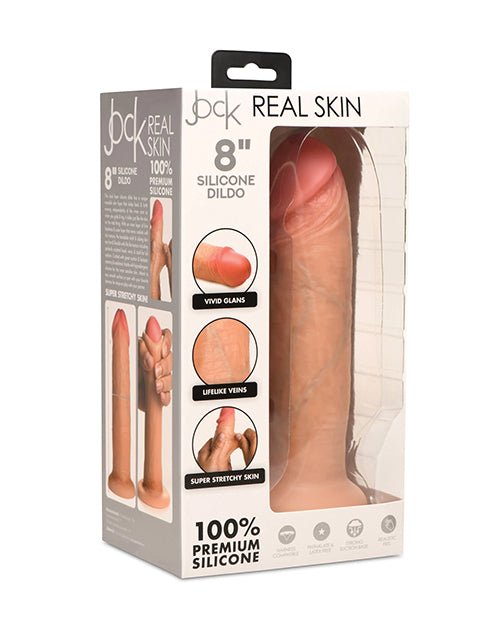 Curve Toys Jock Real Skin Silicone 8" Dildo | Shop Lowest Prices at fonlove.shop