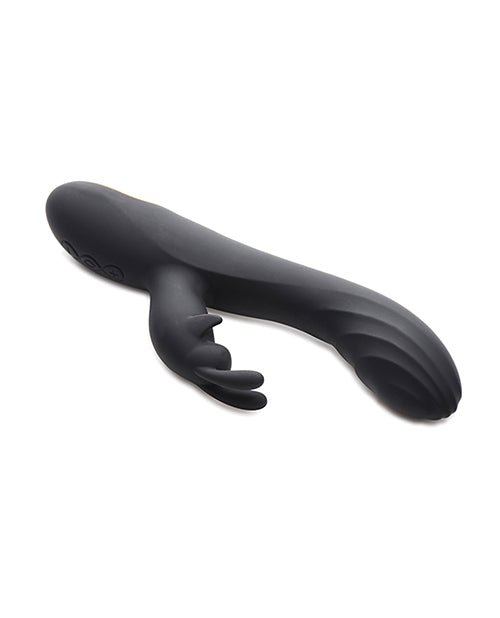 Curve Toys Power Bunnies Cuddles 10x Silicone Rabbit Vibrator - Black | Shop Lowest Prices at fonlove.shop