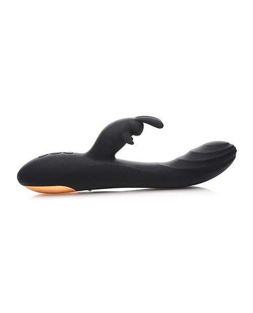 Curve Toys Power Bunnies Cuddles 10x Silicone Rabbit Vibrator - Black | Shop Lowest Prices at fonlove.shop