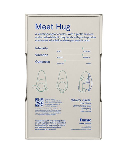 Dame Hug Vibrating Couples Ring - Fir | Shop Lowest Prices at fonlove.shop