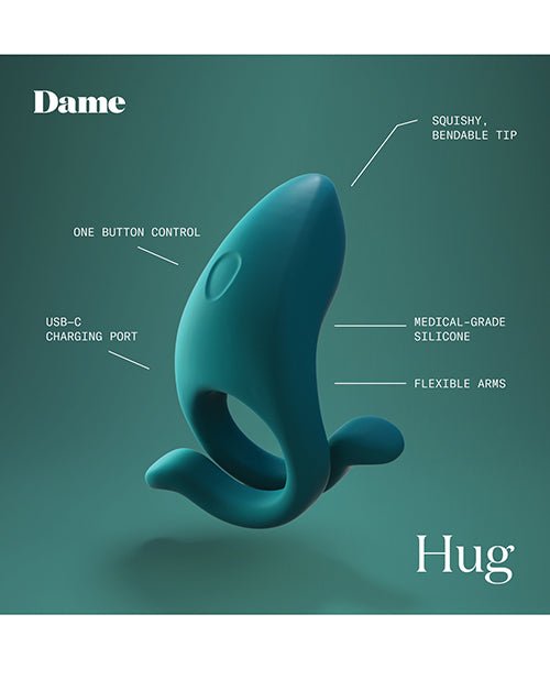 Dame Hug Vibrating Couples Ring - Fir | Shop Lowest Prices at fonlove.shop