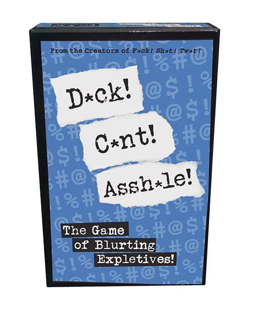 D*ck! C*nt! Assh*le! - The Game of Blurting Expletives | Shop Lowest Prices at fonlove.shop