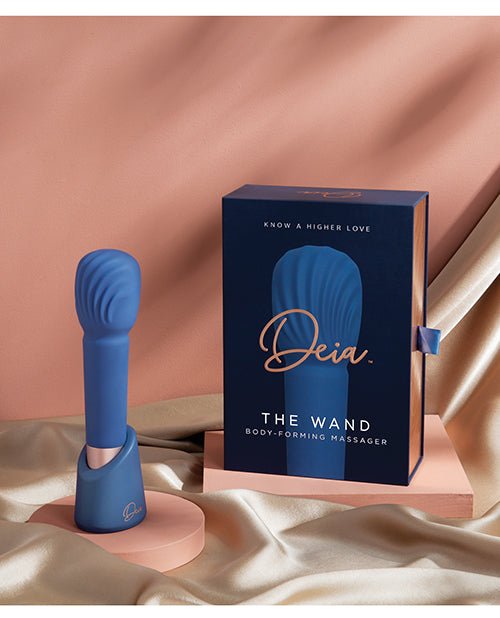 Deia the Wand w/Recharging Base - Navy | Shop Lowest Prices at fonlove.shop