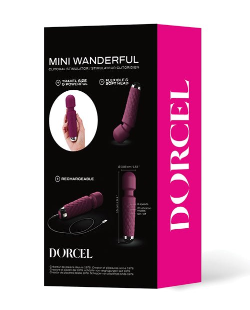 Dorcel Mini Wanderful - Plum | Shop Lowest Prices at fonlove.shop
