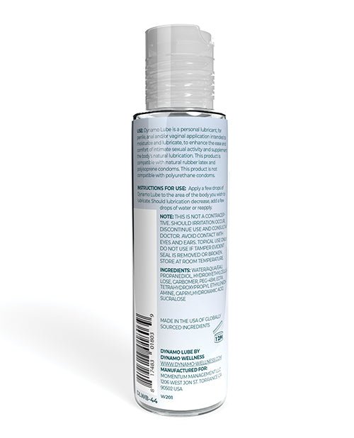 Dynamo Lube Water - based Formula - 4.4oz | Shop Lowest Prices at fonlove.shop