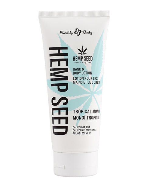 Earthly Body Hand & Body Lotion - 7oz Tube Tropical Monoi | Shop Lowest Prices at fonlove.shop